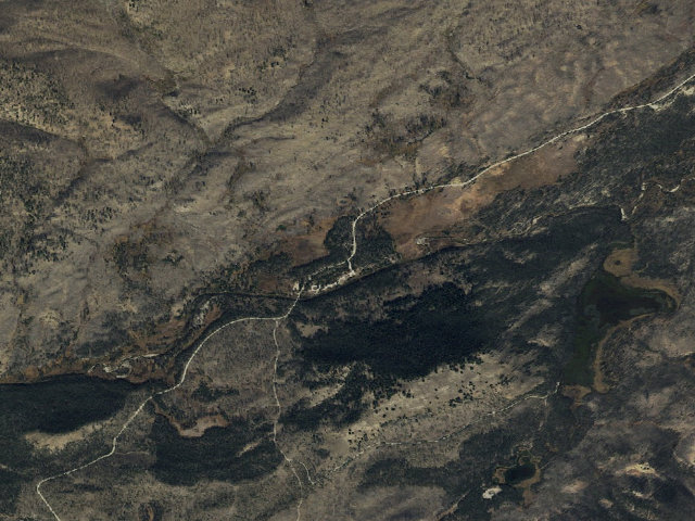 Aerial image of Beaver Creek Campground