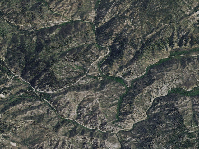Aerial image of Beaver Creek Group Campground
