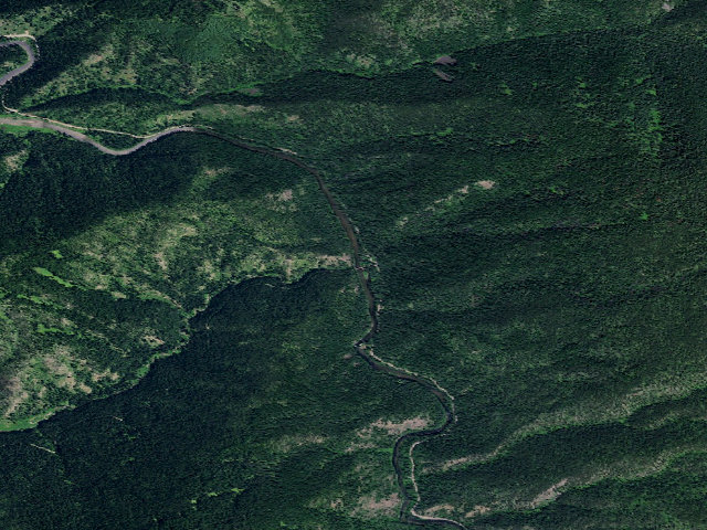Aerial image of Beaver Creek