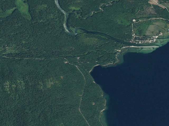Aerial image of Beaver Creek