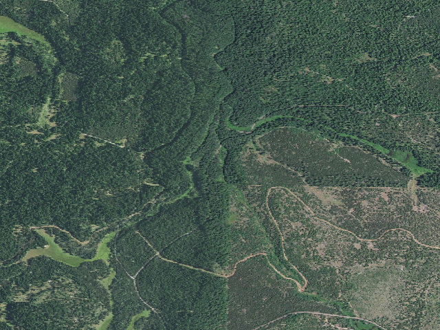 Aerial image of Beaver Dam Campground