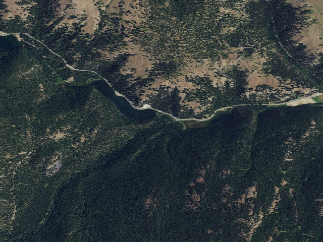 Aerial image of Beaver Lake