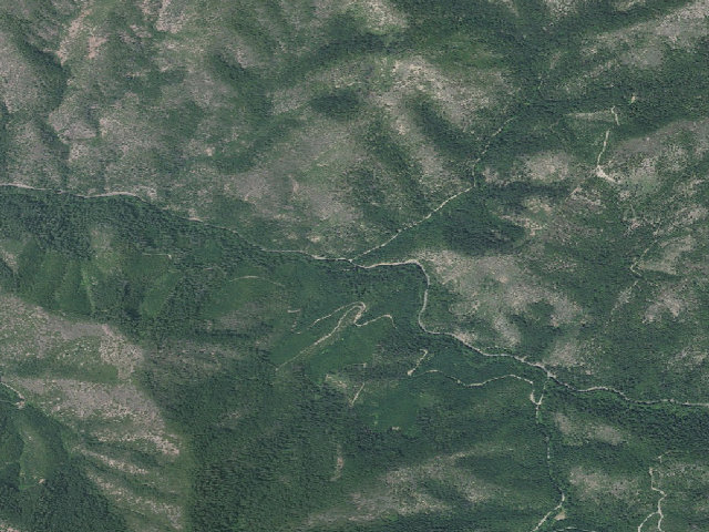 Aerial image of Beaver Sulphur Campground