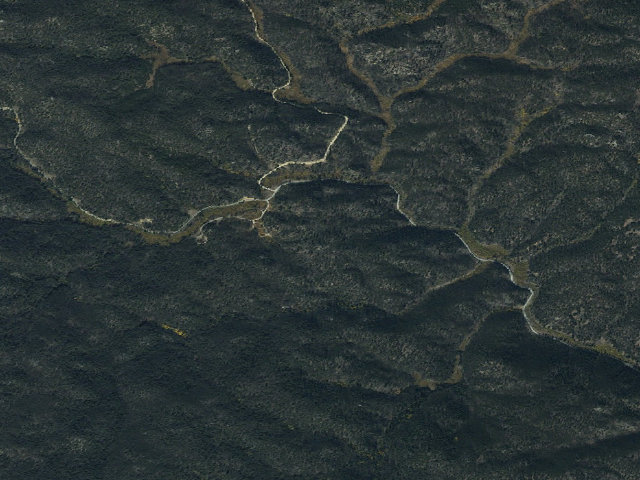 Aerial image of Beaverdam Campground