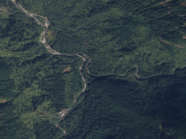 Aerial image of Bedal Campground