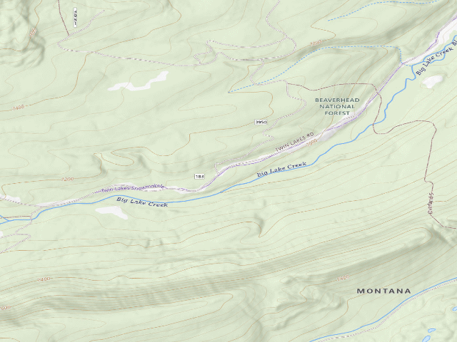 USGS topographic map of Beetle Kill