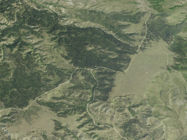 Aerial image of Belltower Divide