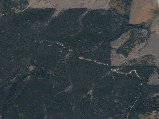 Aerial image of Benches