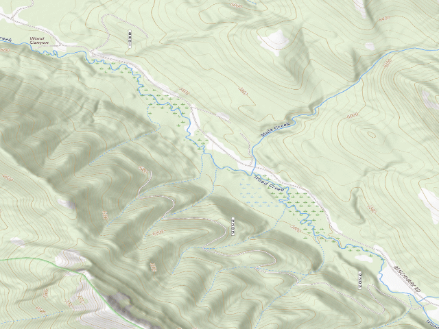 USGS topographic map of Benchmark2-006