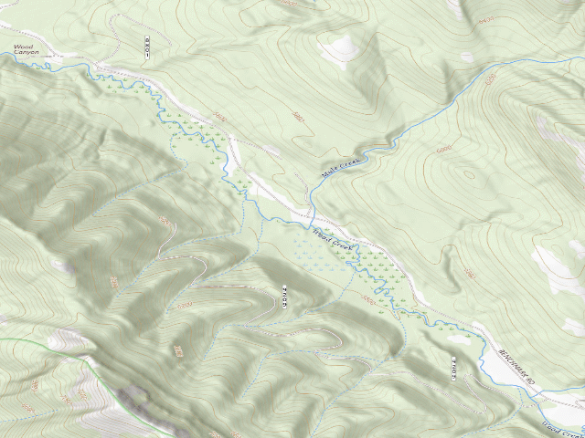 USGS topographic map of Benchmark2-008