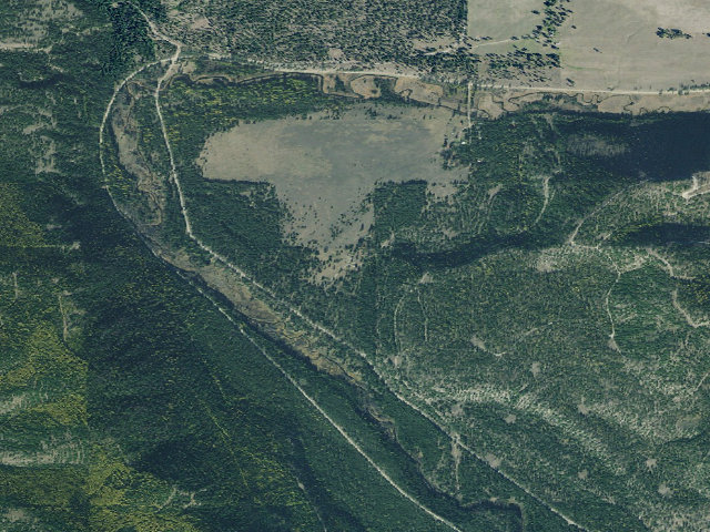 Aerial image of Bend Guard Station