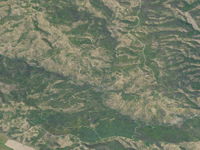Aerial image of Benmore Ridge Campground