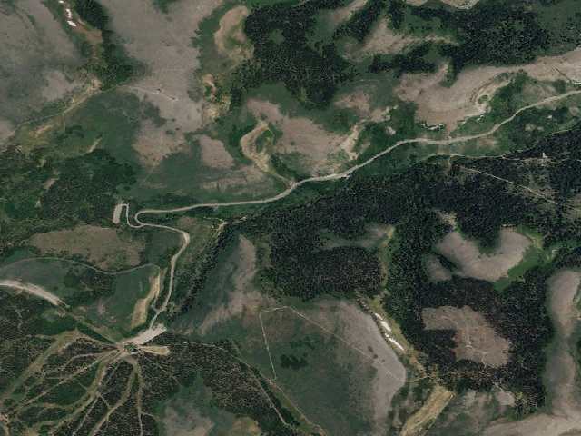 Aerial image of Bennett Springs Cg