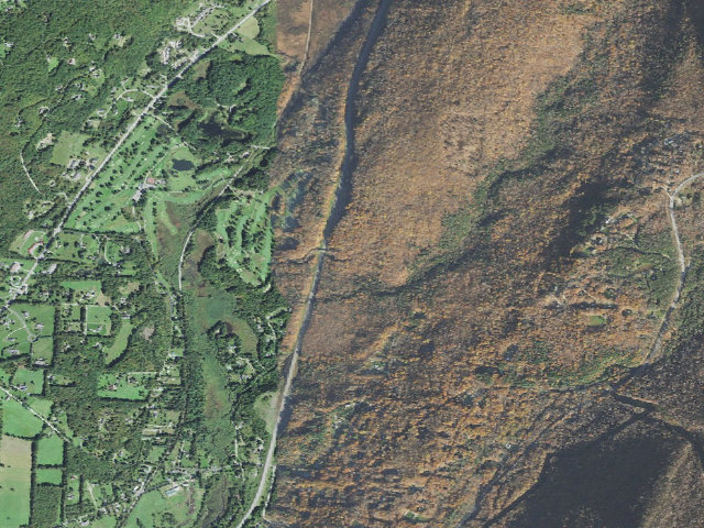 Aerial image of Bennington County