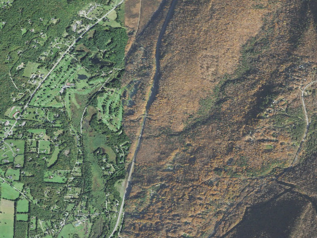Aerial image of Bennington County