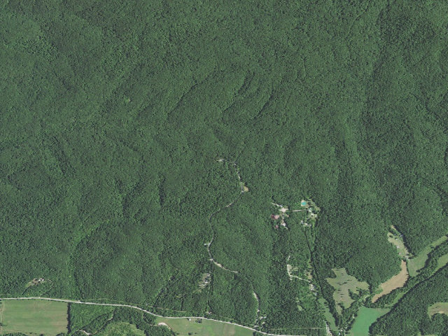 Aerial image of Berryman Campground & Recreational Area