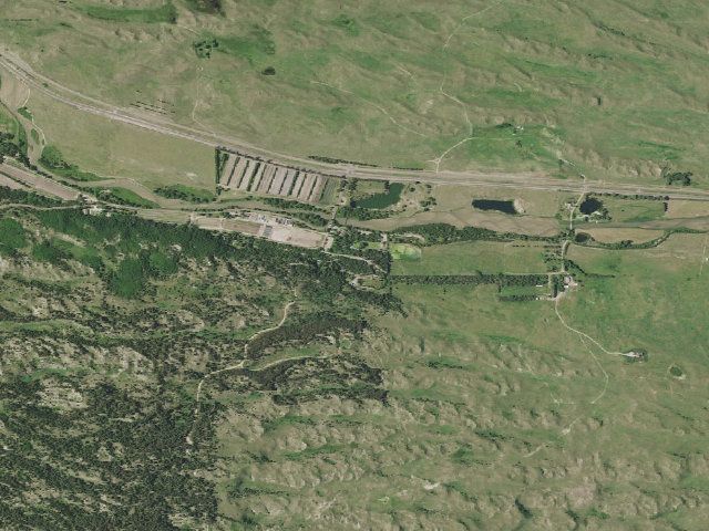 Aerial image of Bessey Recreation Complex