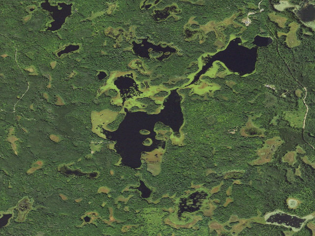 Aerial image of Big Bass Island - W68