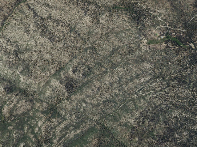 Aerial image of Big Bear Yellow Post Sites