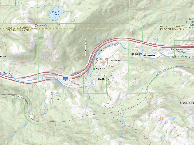 USGS topographic map of Big Bend