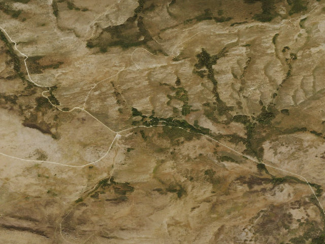 Aerial image of Big Bend Campground