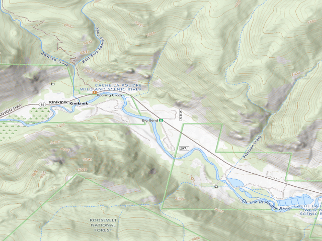 USGS topographic map of Big Bend