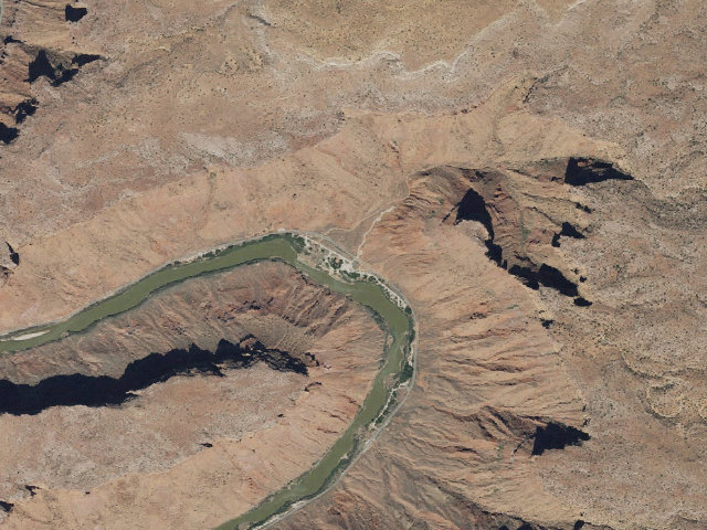 Aerial image of Big Bend Recreation Site