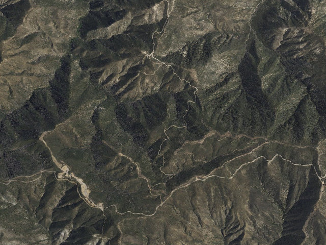 Aerial image of Big Buck Trail Camp