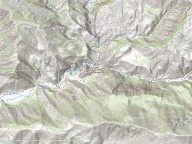 USGS topographic map of Big Cone