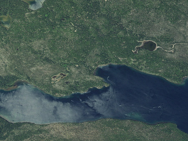 Aerial image of Big Cove Boat-In