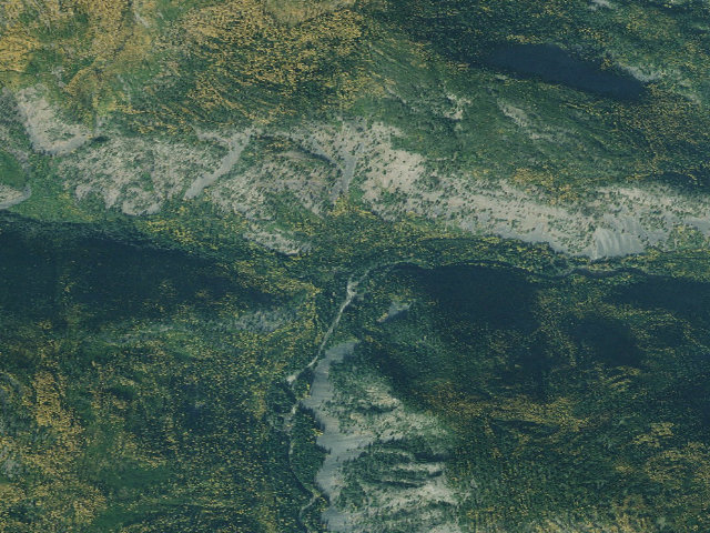 Aerial image of Big Creek Mm7