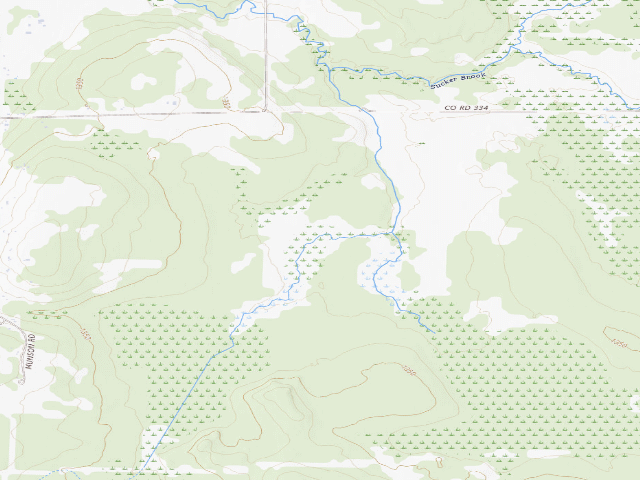USGS topographic map of Big Dick Lake M44