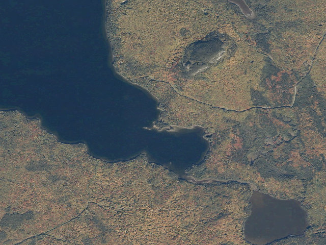 Aerial image of Big Duck Cove 2 (Moosehead Lake Shoreline Public Land)