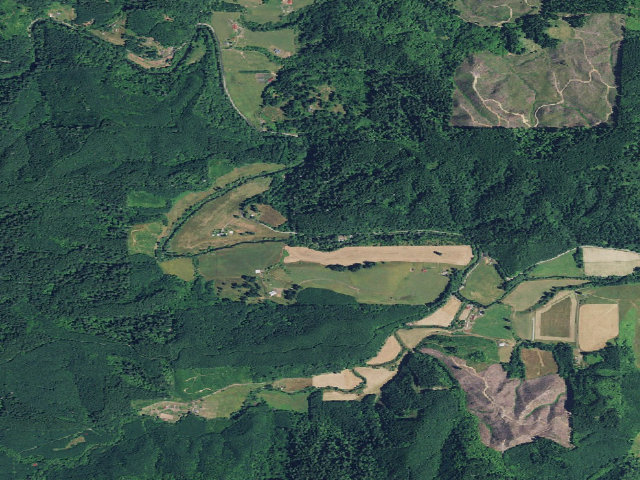 Aerial image of Big Elk Campground