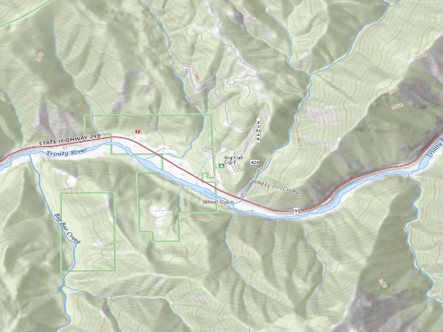 USGS topographic map of Big Flat Cg-F