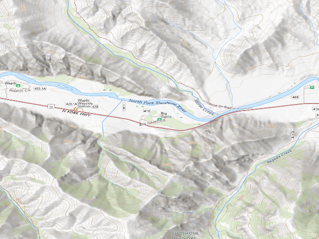 USGS topographic map of Big Game