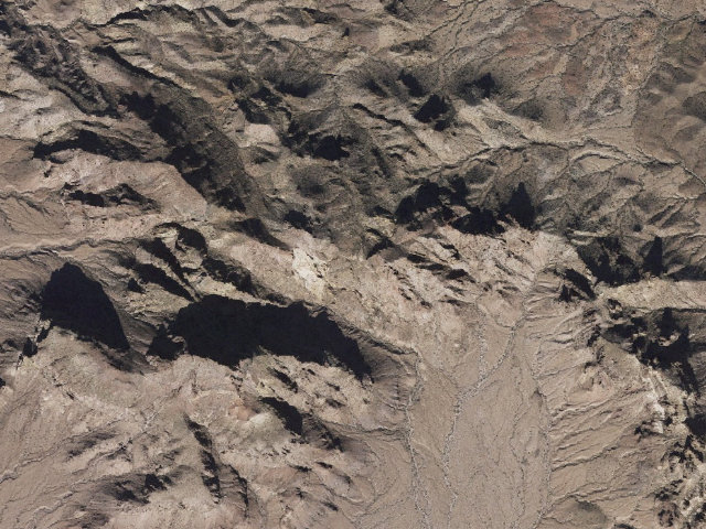 Aerial image of Big Horn Mountains Wilderness