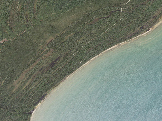 Aerial image of Big Knob State Forest Campground