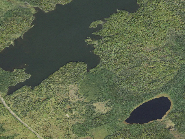 Aerial image of Big Lake