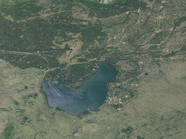 Aerial image of Big Lake