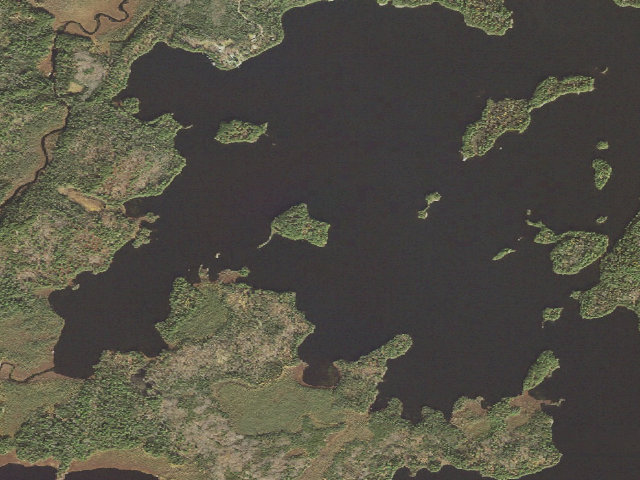 Aerial image of Big Lake Site 2