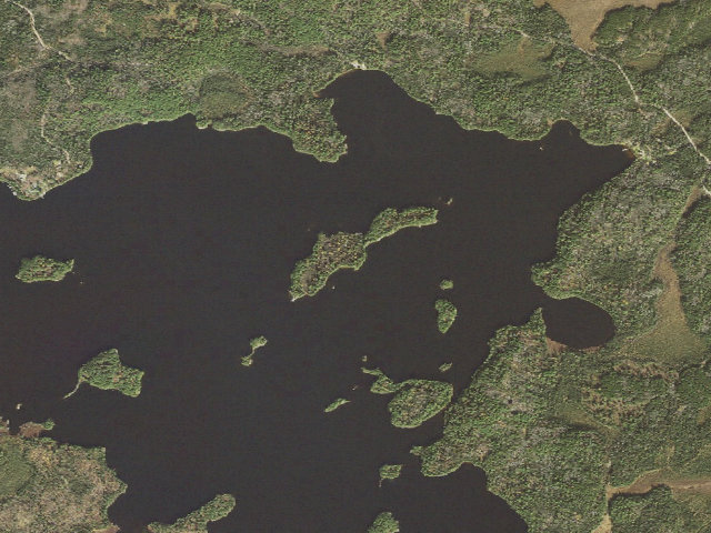 Aerial image of Big Lake Site 3