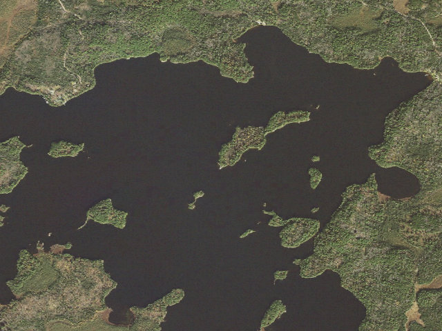Aerial image of Big Lake Site 4