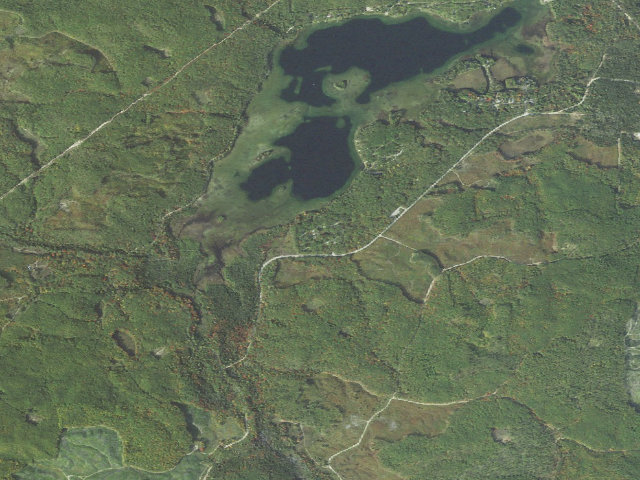 Aerial image of Big Oaks Equestrian State Forest Campground