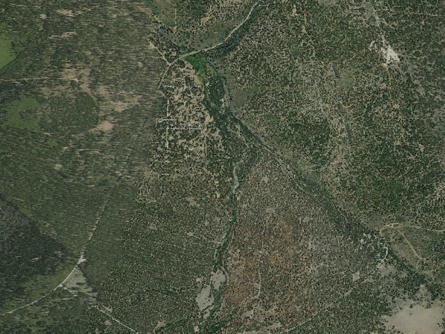 Aerial image of Big Pine