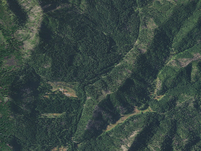 Aerial image of Big Pine