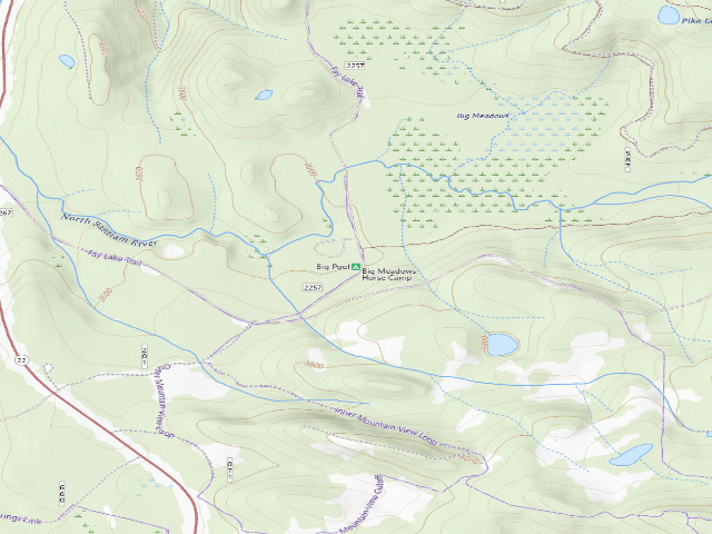 USGS topographic map of Big Pool