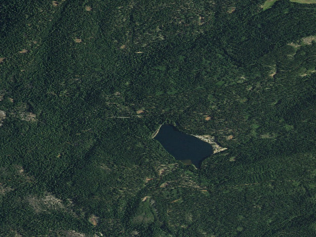 Aerial image of Big Reservoir