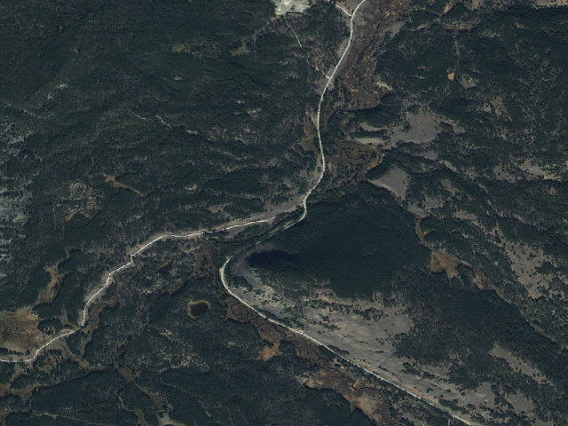 Aerial image of Big Rock