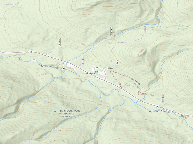 USGS topographic map of Big Rock